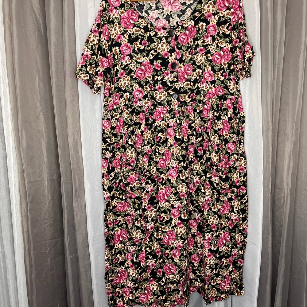 Vintage Ulterior Motives Floral Dress​